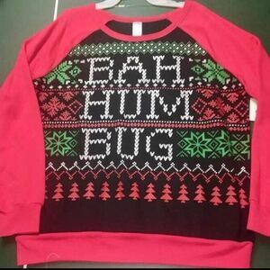 Bah Humbug Light Long Sleeve -  Juniors XL - New